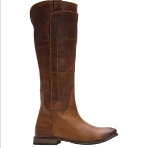 New Cognac Frye Paige Boots